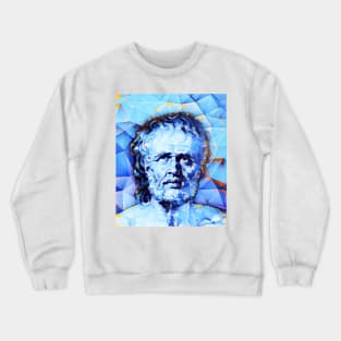 Lucius Annaeus Seneca Portrait | Lucius Annaeus Seneca Artwork | Lucius Annaeus Seneca Painting 14 Crewneck Sweatshirt